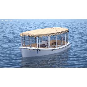 Electric Boat Duffy 22 Bay Island 3D model